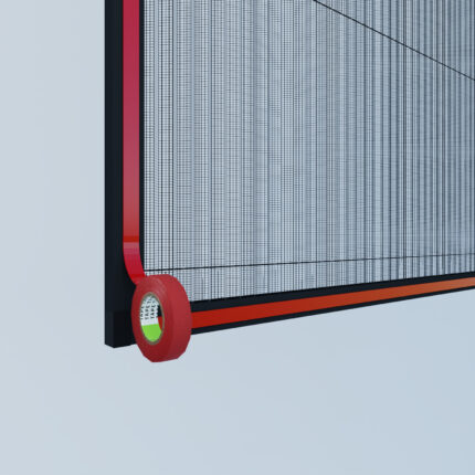5 insektenschutz anthracite fenster kleben valtenn