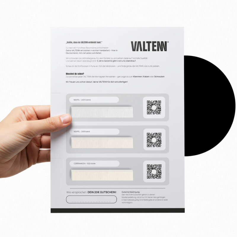 Stoffmusterbriefvorlage web