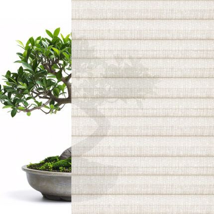 VALTENN Plissee Rom 562 03 sand Transparenz