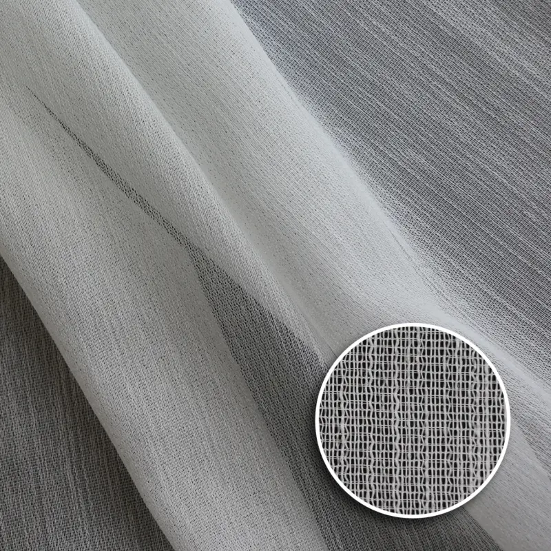 Wellenvorhang bamboo altweiss 2