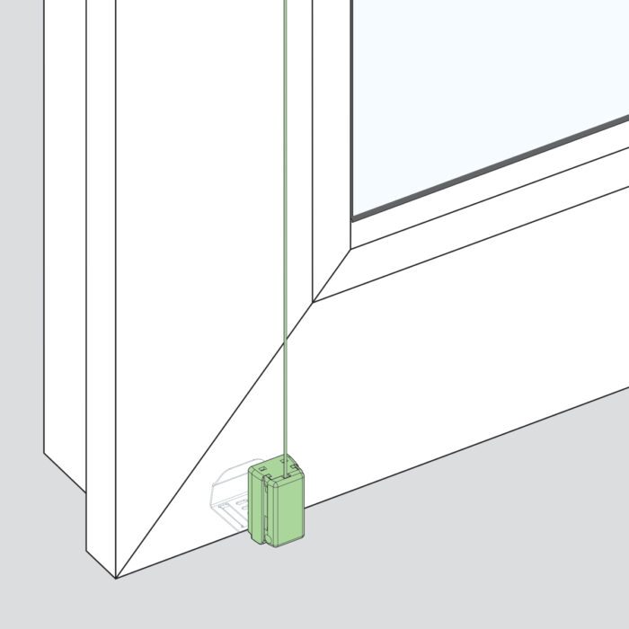 Zubehör Montage-Set Fensterflügel-Klemmträger FFT – Bild 1